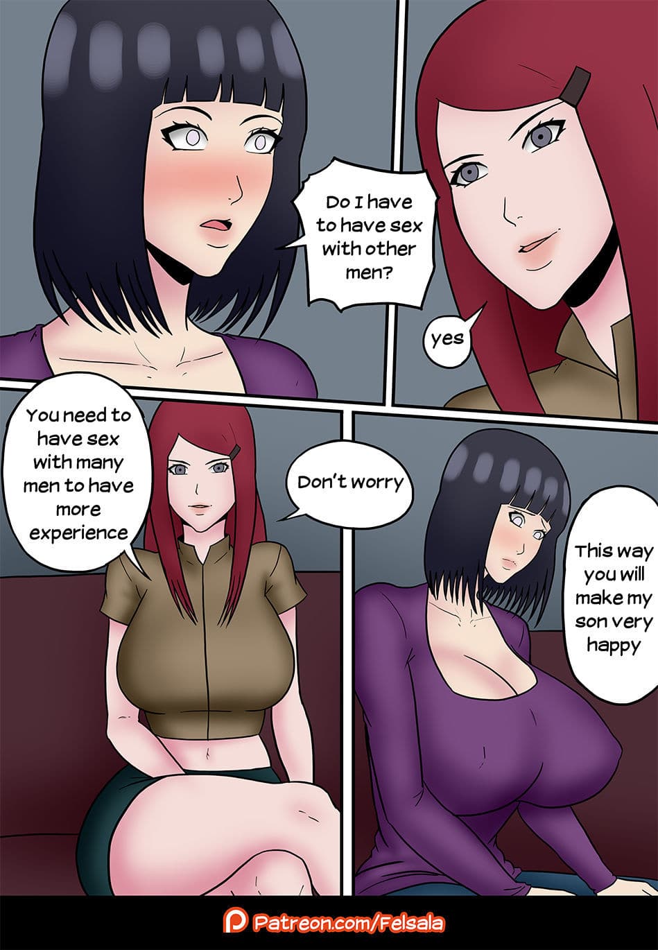 Kushina Helps Hinata Felsala 02