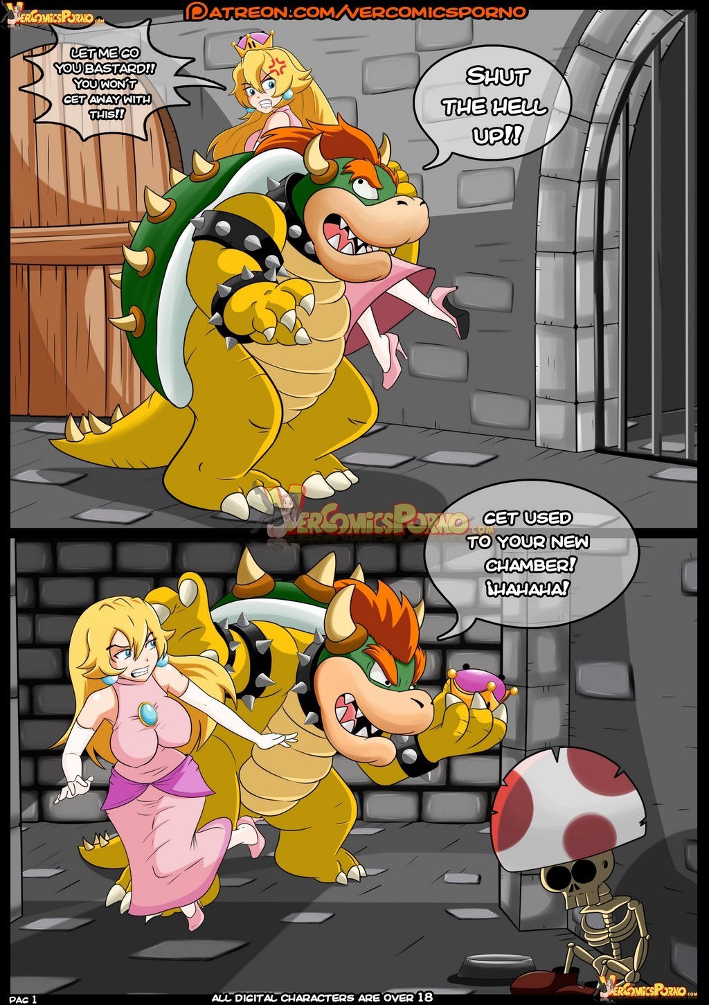 Bowsette Rescue Croc 02
