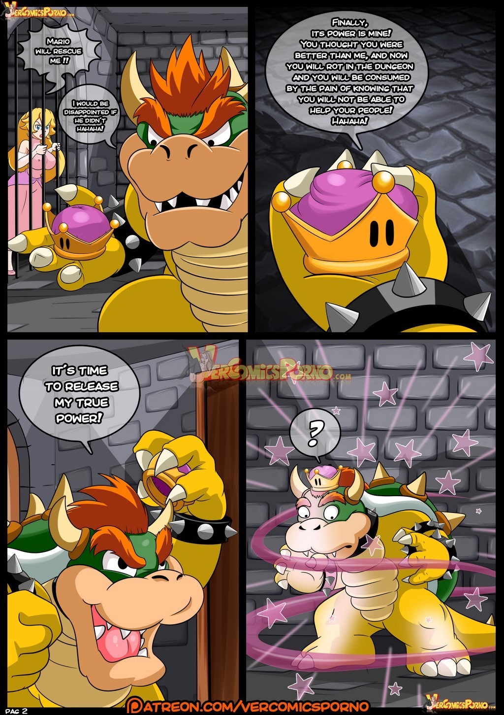 Bowsette Rescue Croc 03