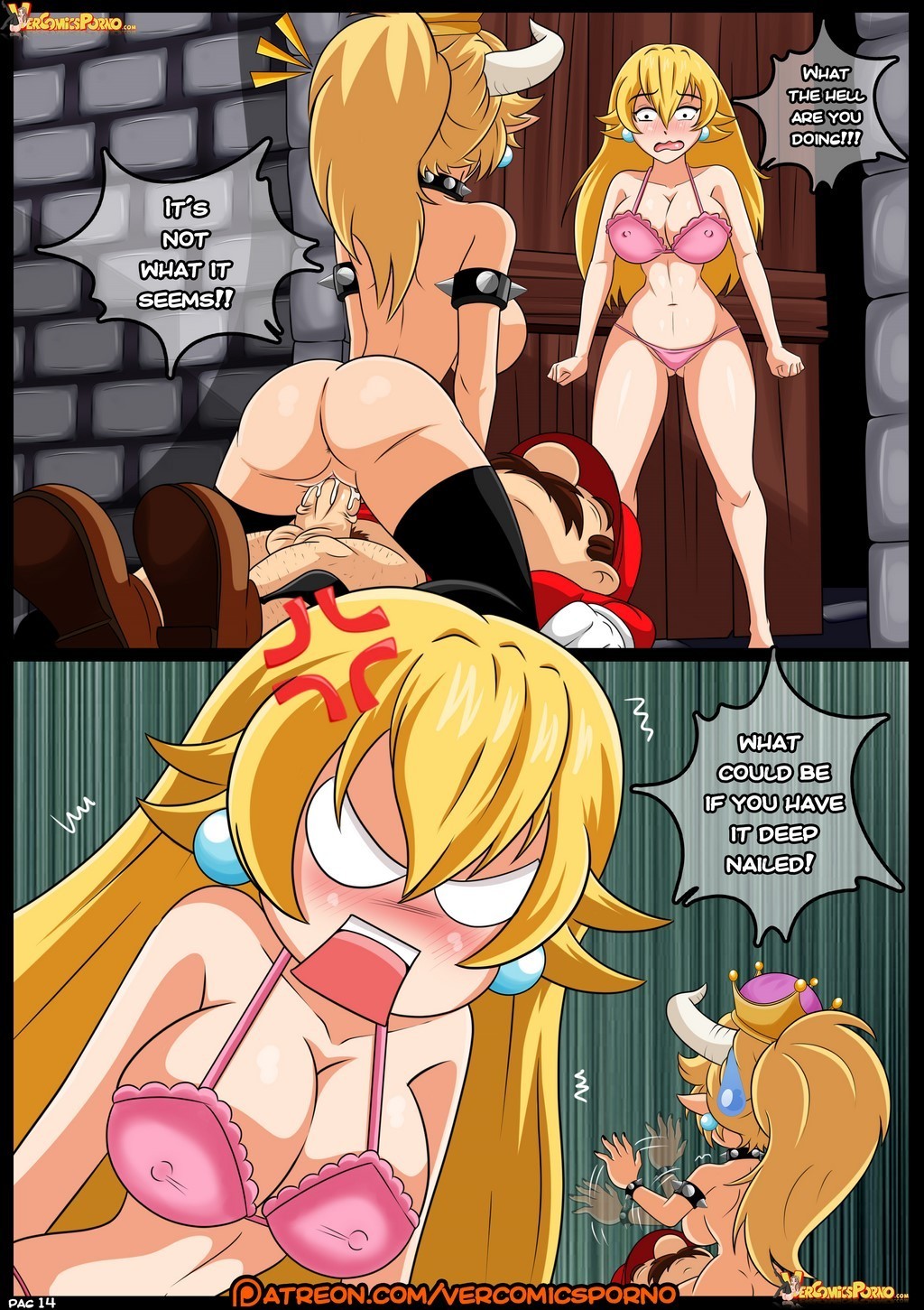 blowsete and peach hentai