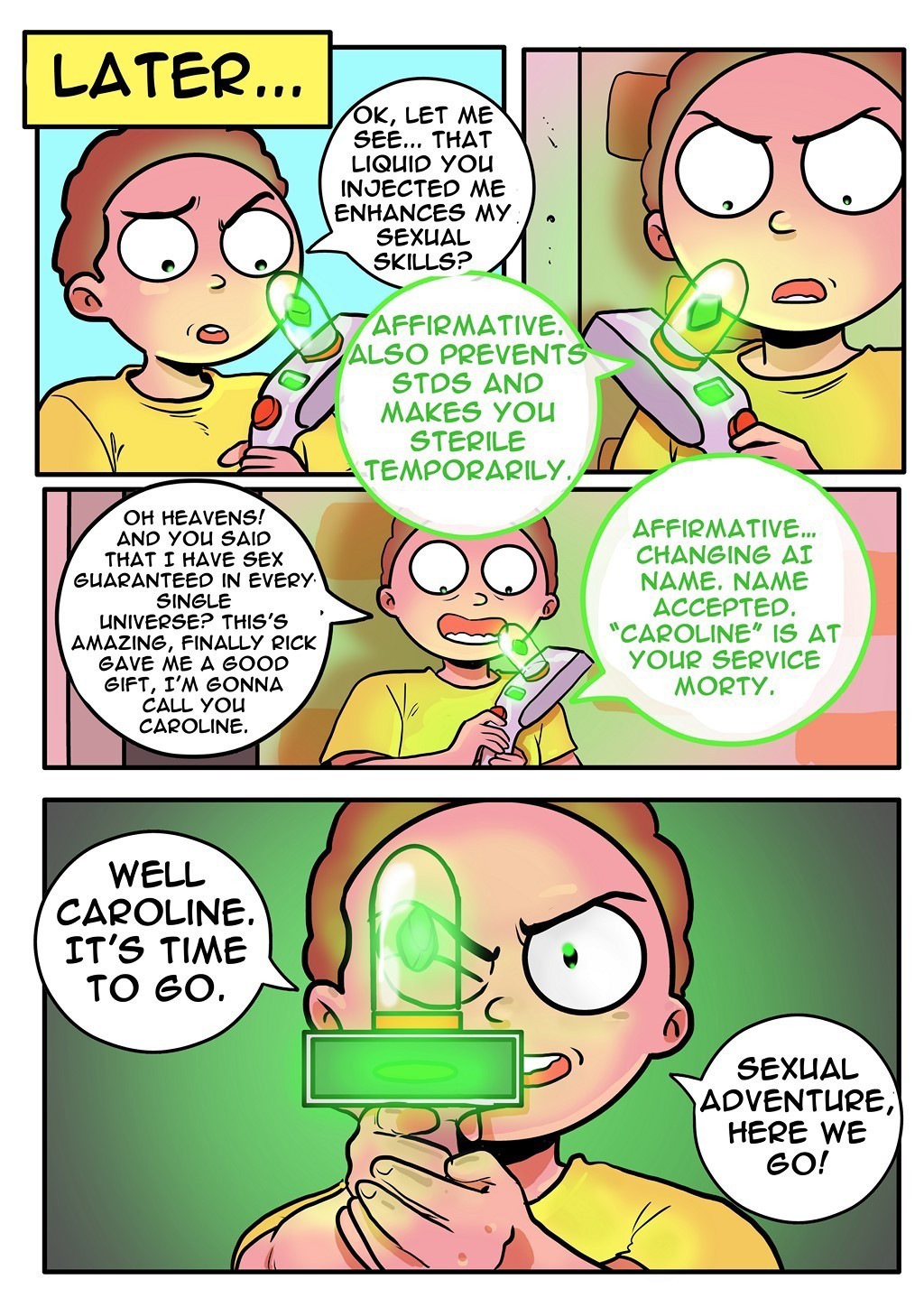 Rick and Morty Pleasure Trip 37