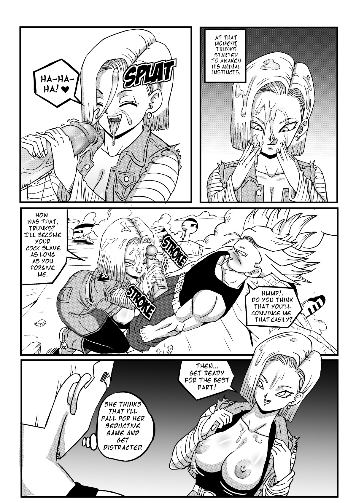 Android 18 Stays in the Future PinkPawg 06