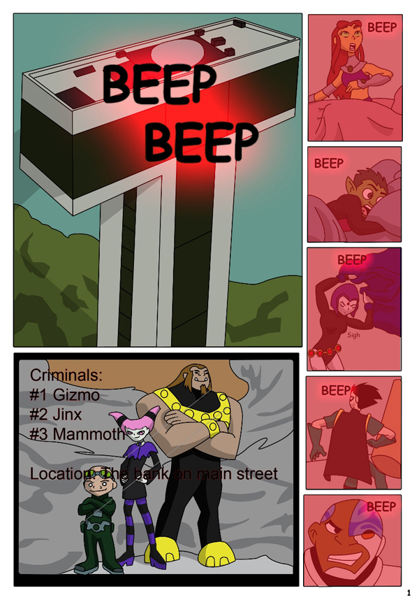 The Teen Titans The Mishap 02