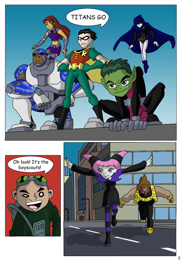 The Teen Titans The Mishap 03