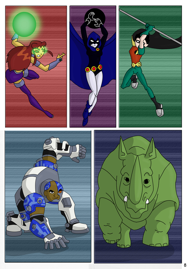 The Teen Titans The Mishap 09