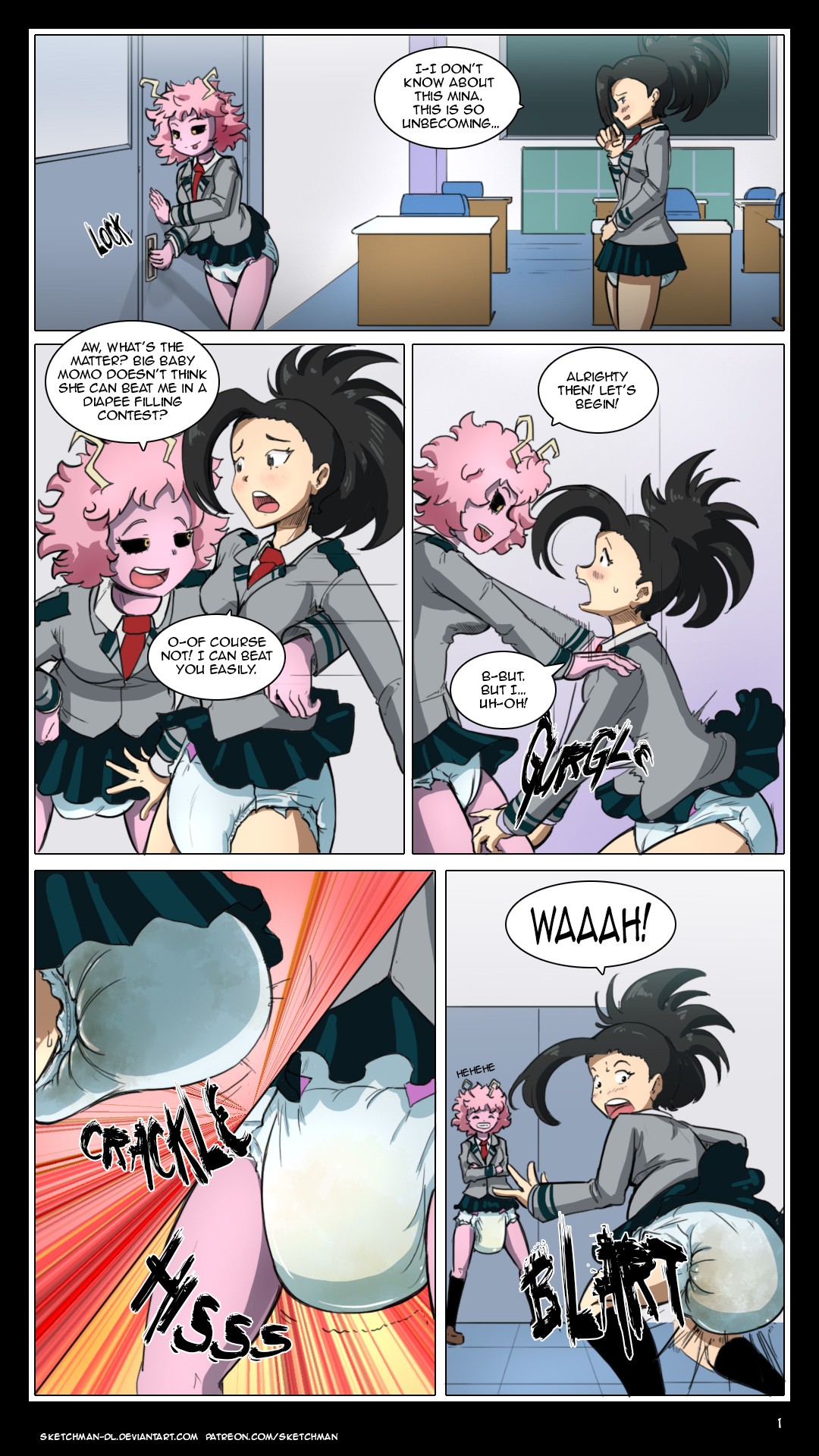 Comm Mina and Momo Challenge 01