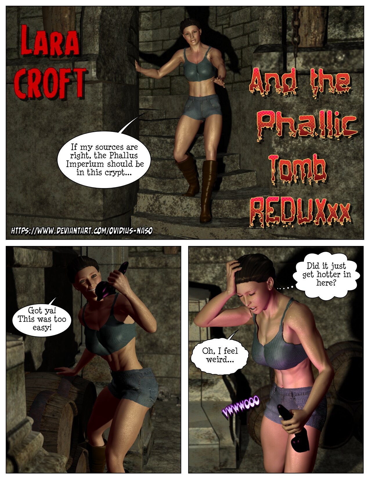 Lara Croft & The Phallic Tomb Reduxxx 01