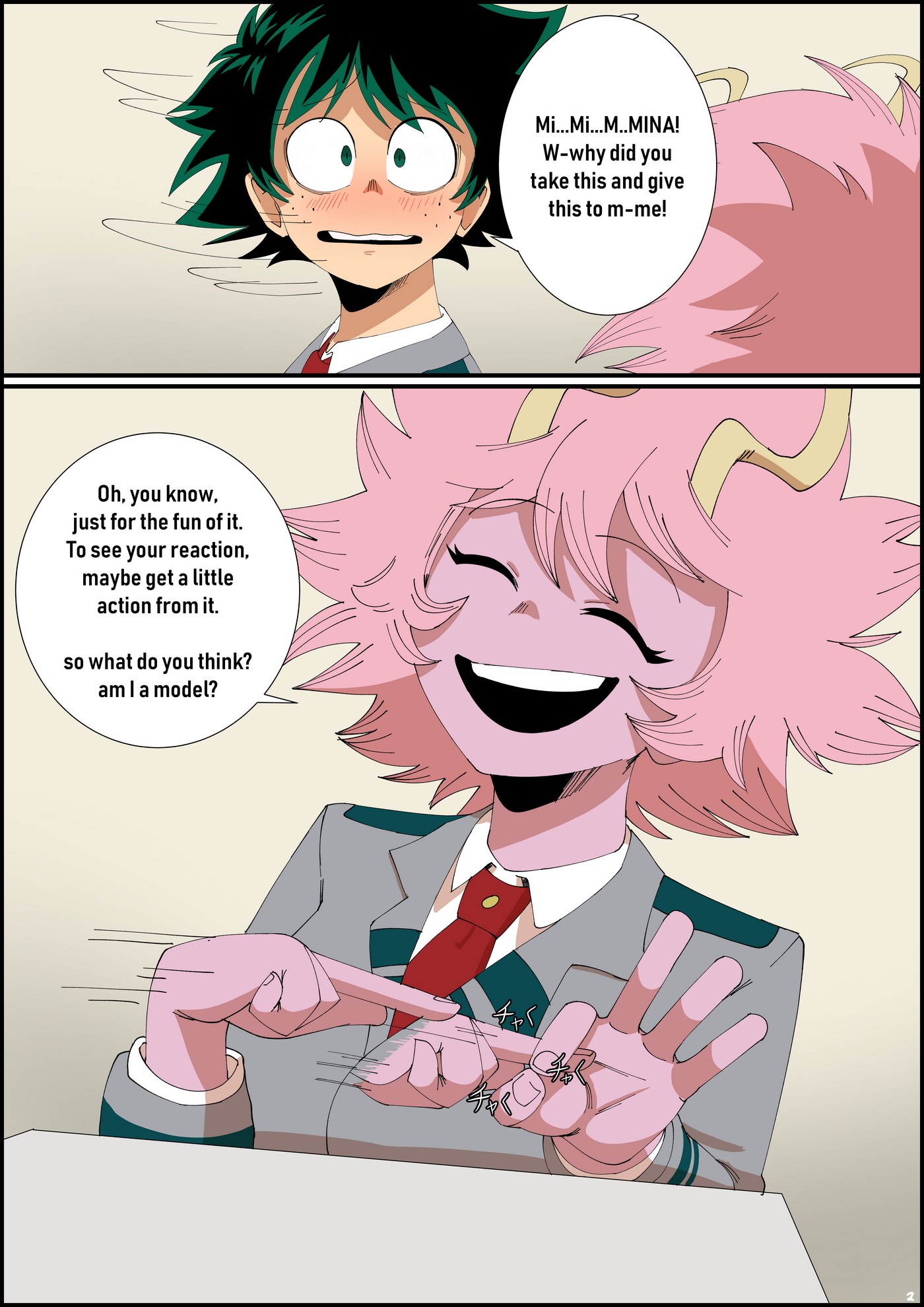 Mina X Deku 03