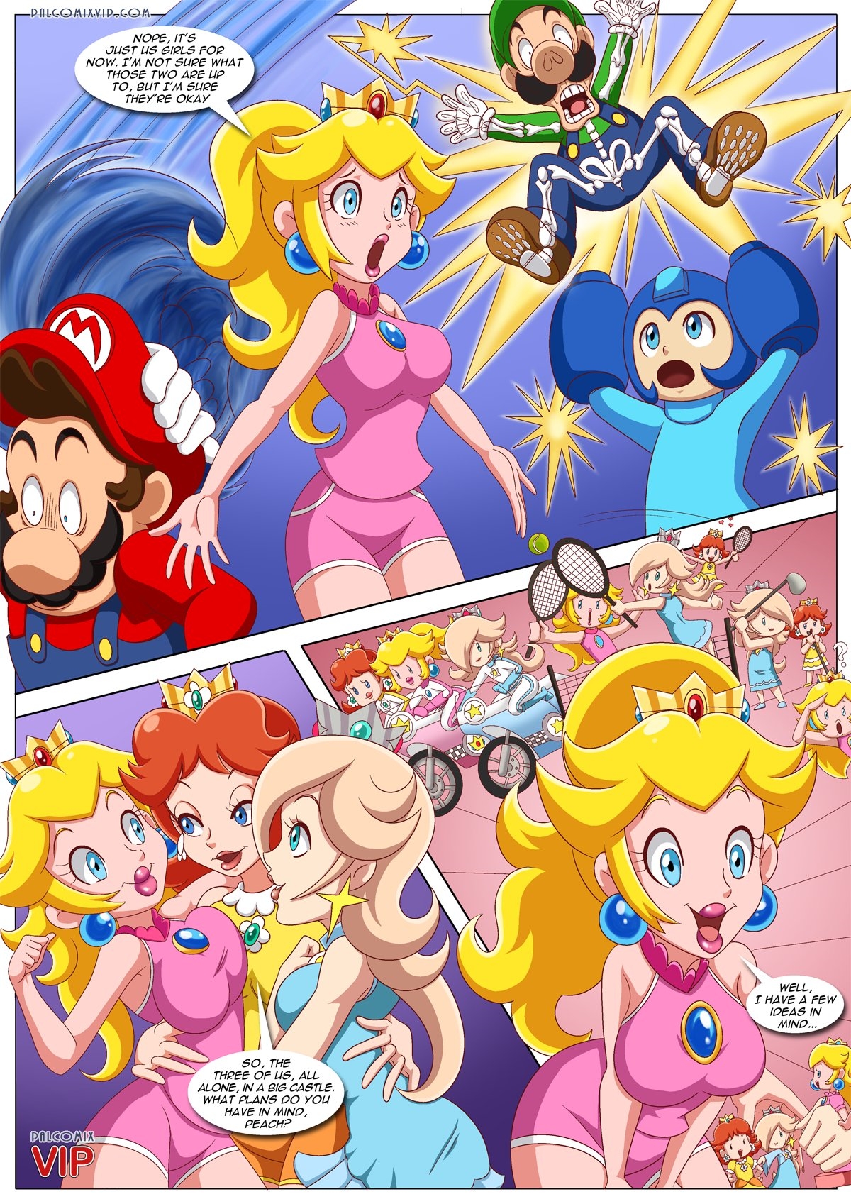 Peachy Party Palcomix 03