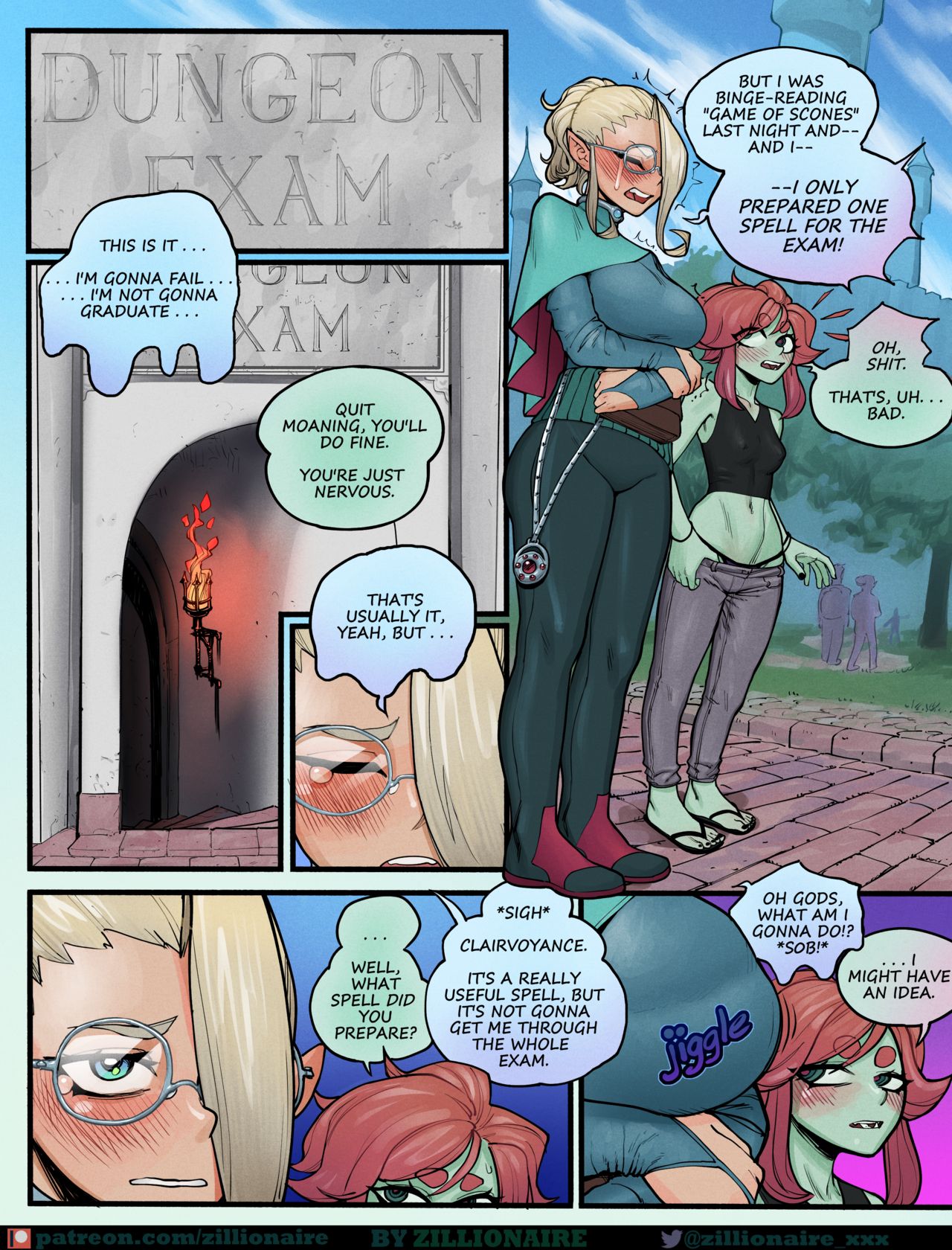 Dungeon Exam Zillionaire 01