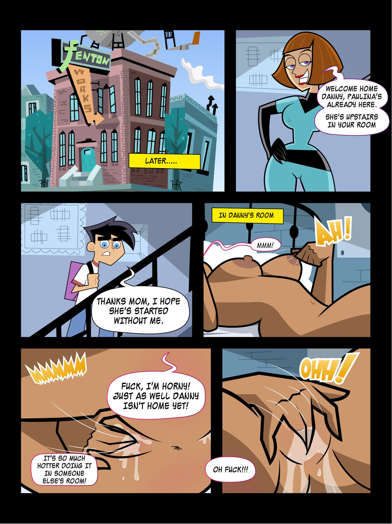 Danny Phantom in Homework 03