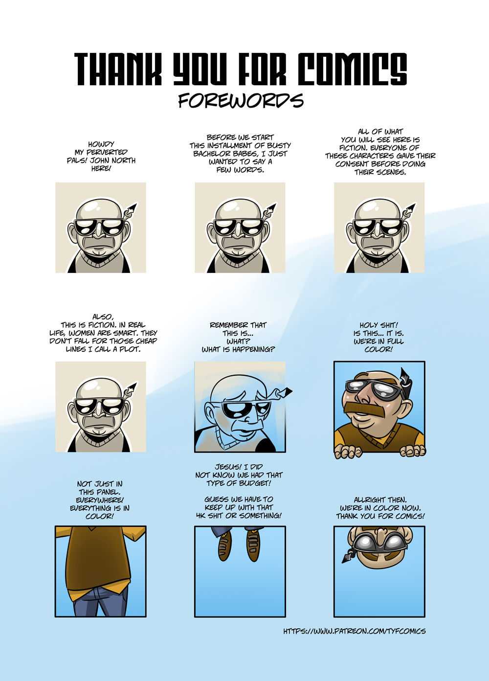 Busty Bachelor Babes JOHN NORTH 02