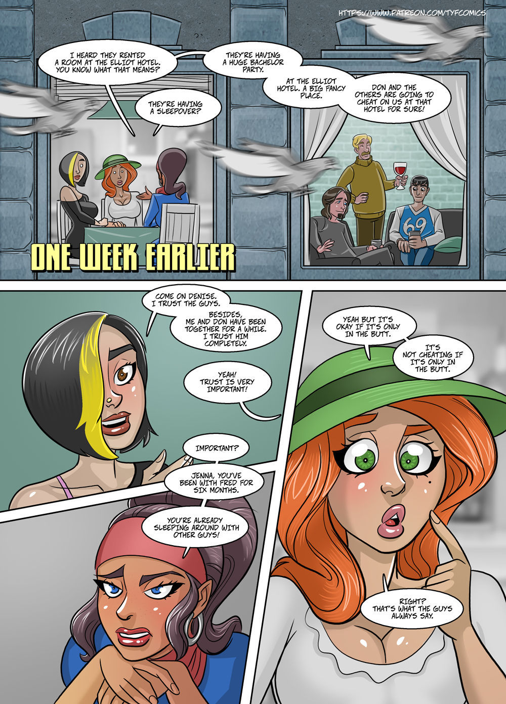 Busty Bachelor Babes JOHN NORTH 06