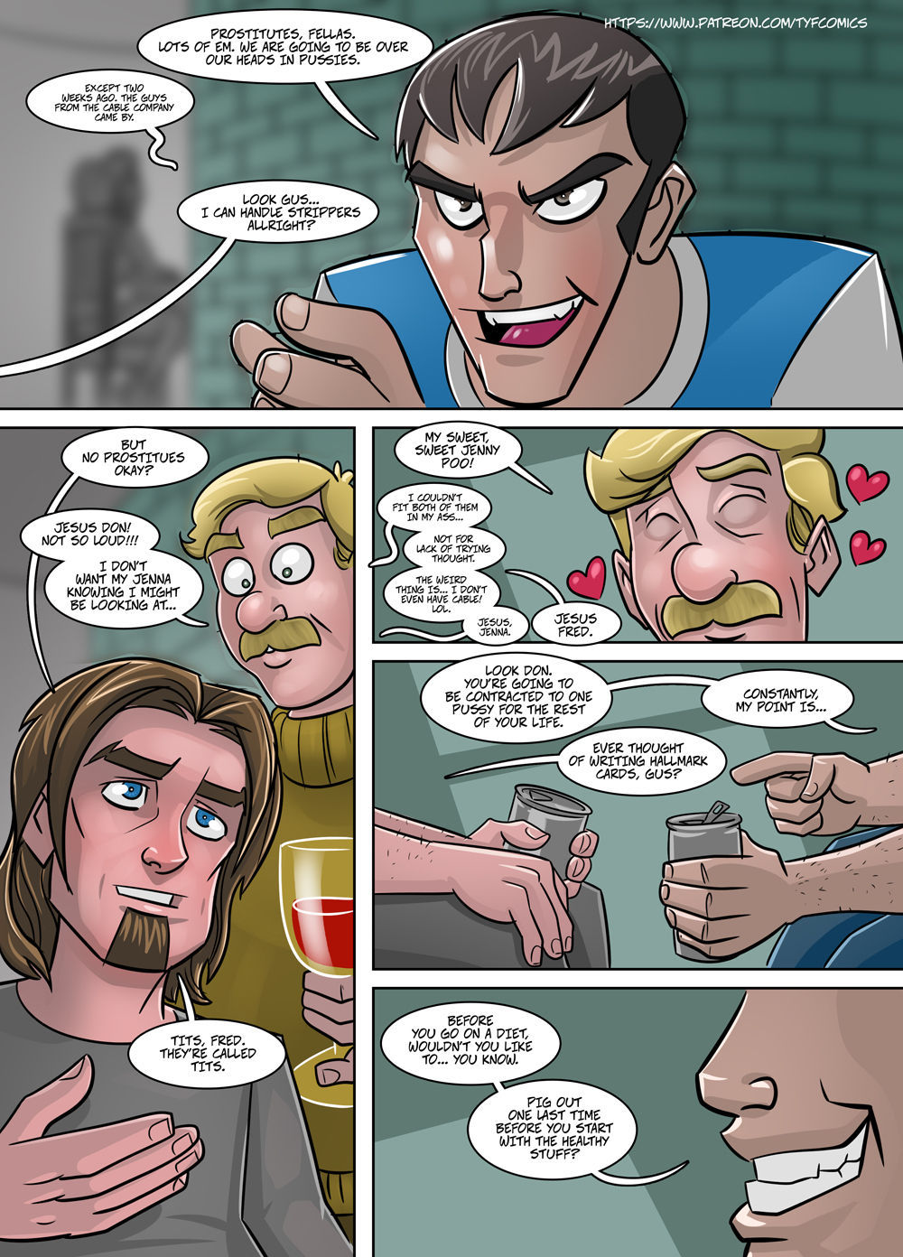 Busty Bachelor Babes JOHN NORTH 07