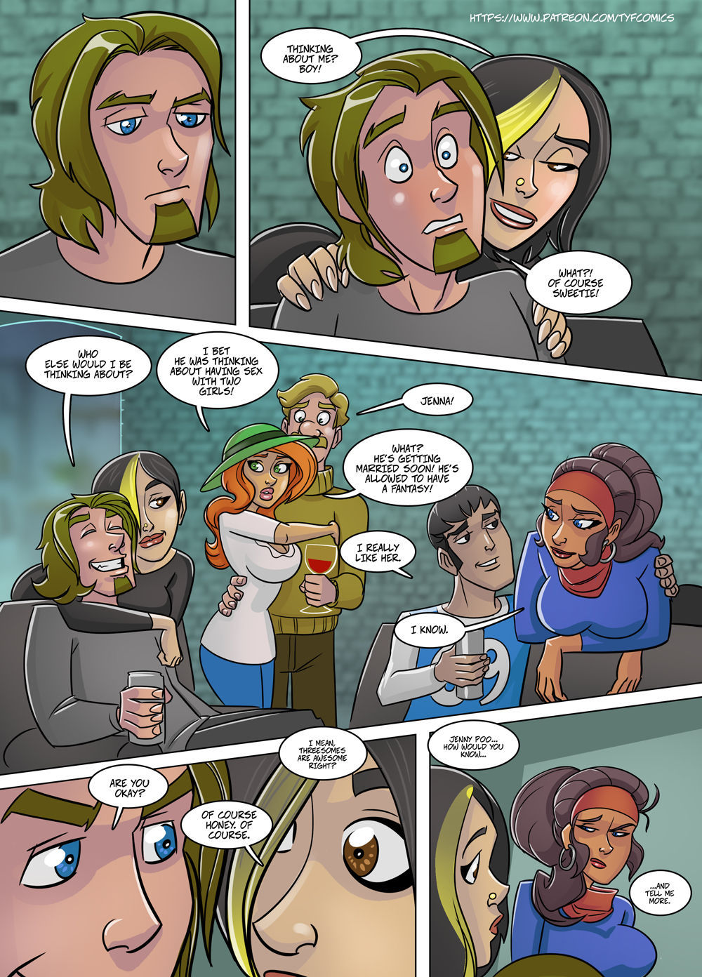 Busty Bachelor Babes JOHN NORTH 09