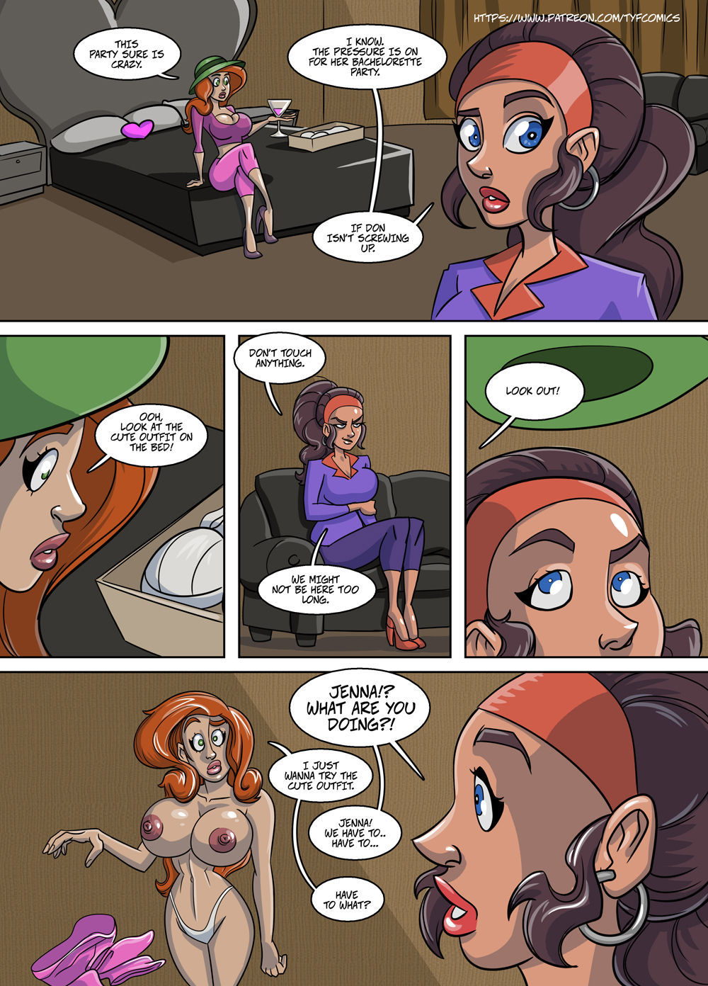 Busty Bachelor Babes JOHN NORTH 14