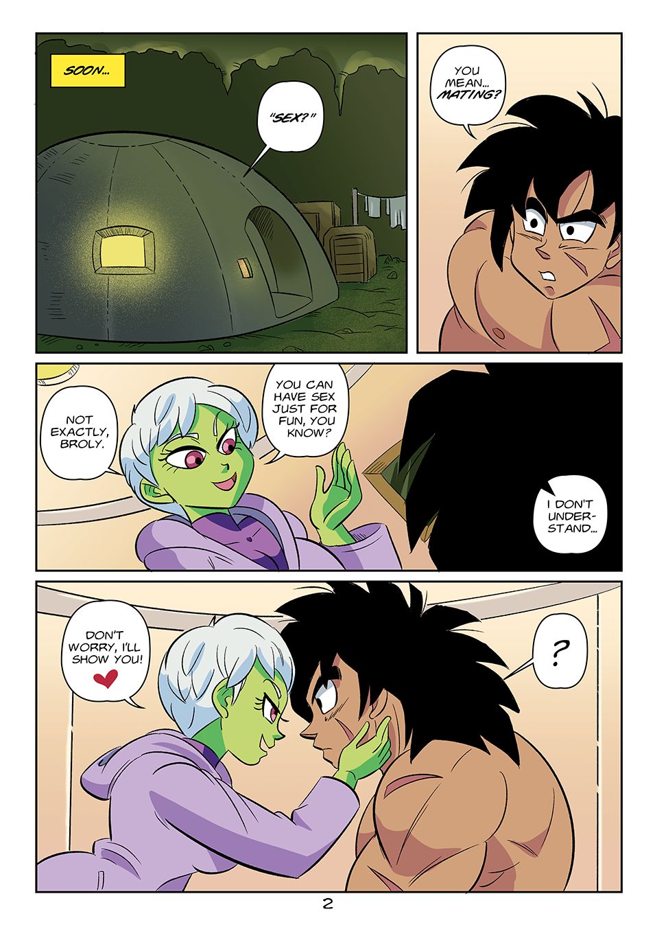 Broly X Cheelai Thank You 22