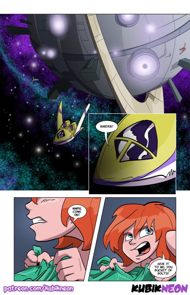 Liandra Intergalactic Bounty Hunter Kubikneon 03