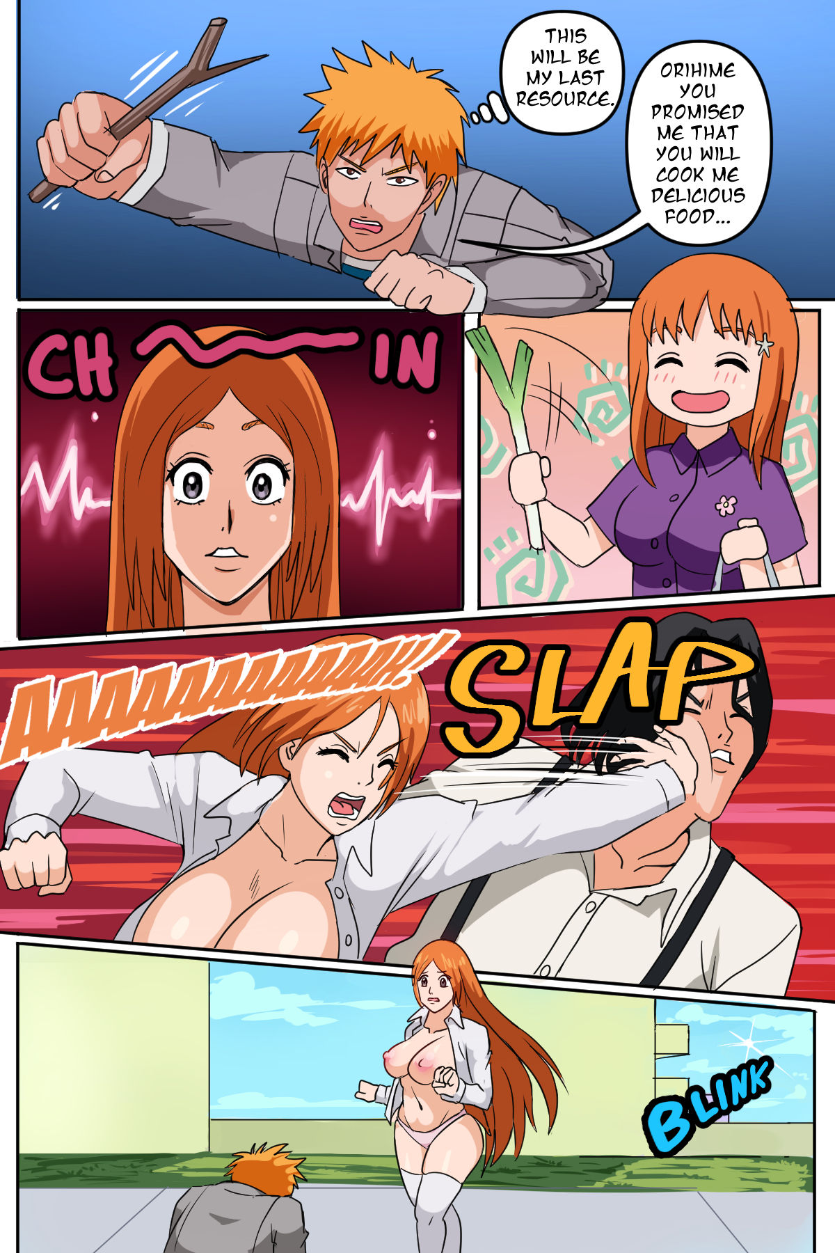 Orihime Comic Bleach 04