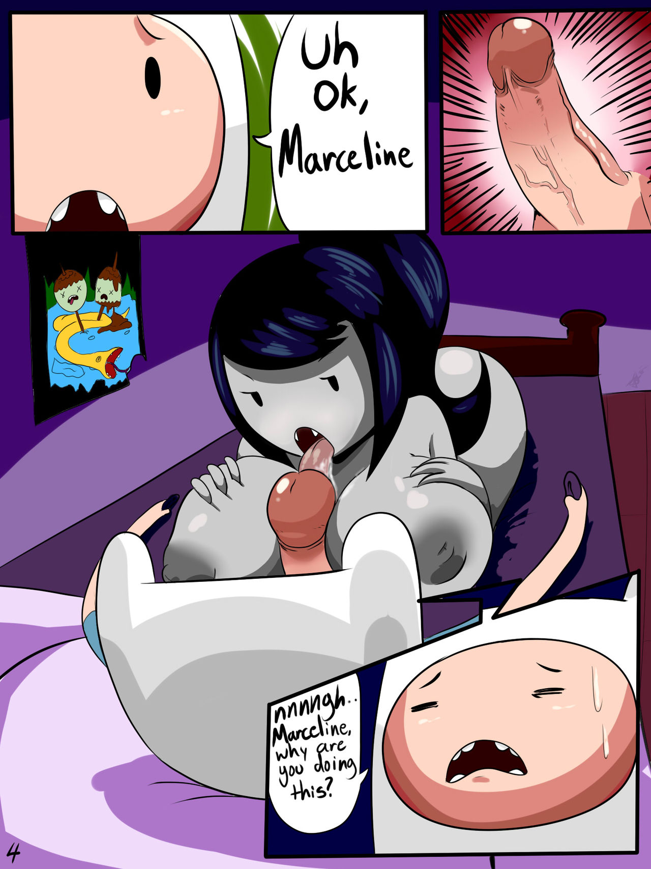 Putting A Stake In Marceline Hentai 04