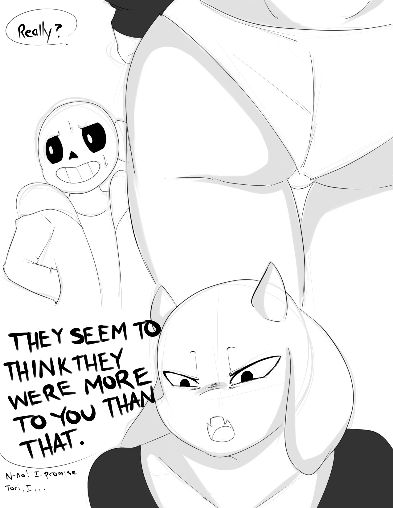 Sans X Toriel Inuyuru 02