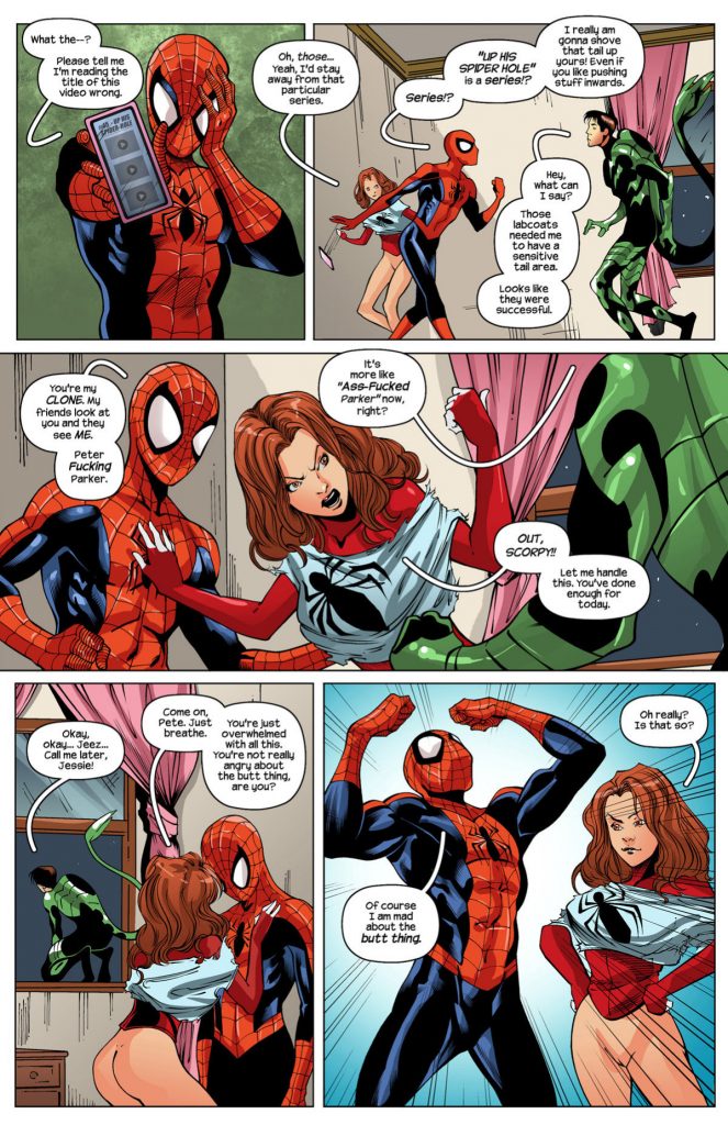Spidercest Ultimate Spider Man Xxx Tracy Scops 04