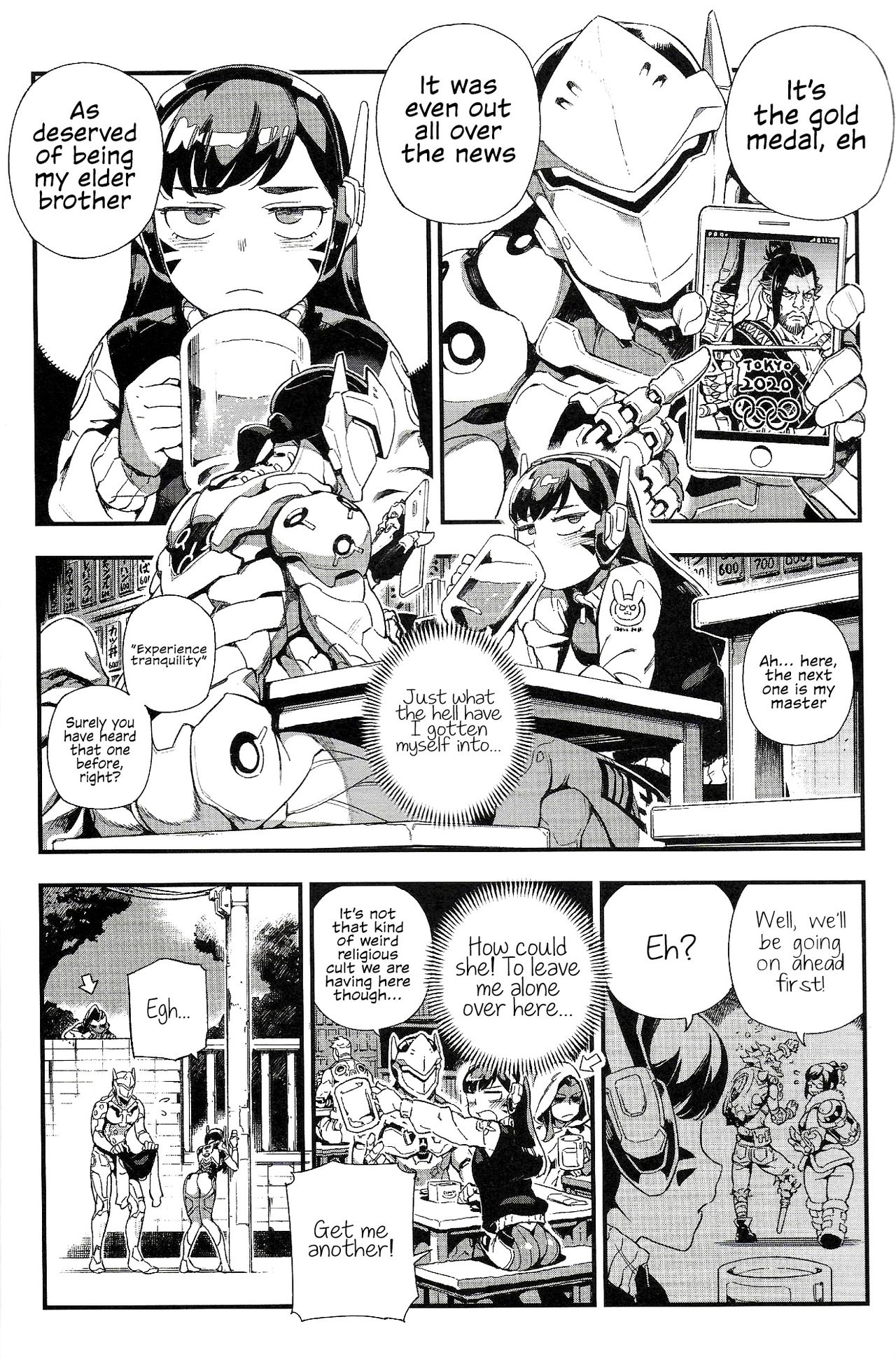 Overtime Overwatch Fanbook Vol 2 Bear Hand 05