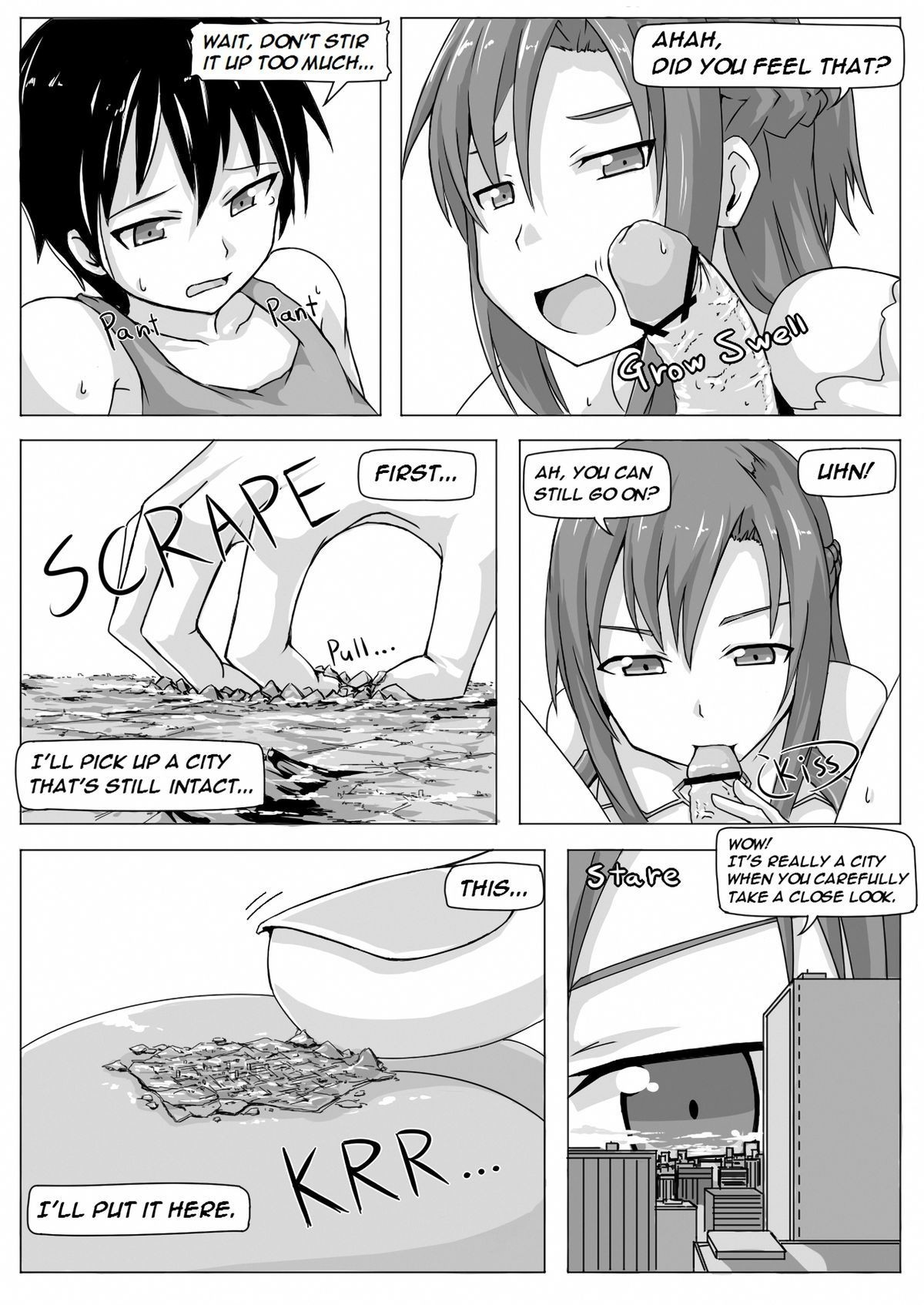 Size Chaned Asuna Wants To Do Anything 08