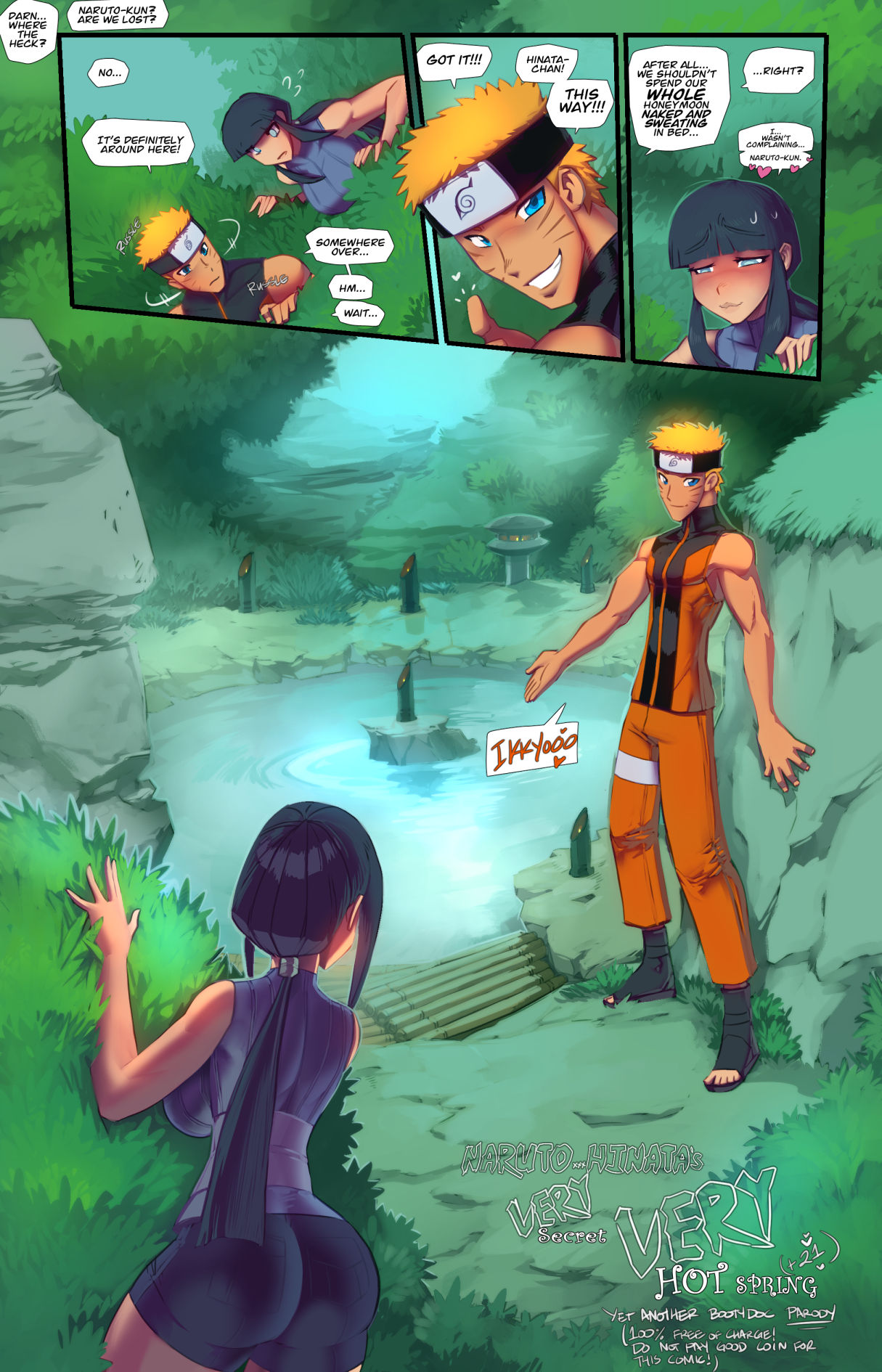 Naruto X Hinata Very Hot Spring 01