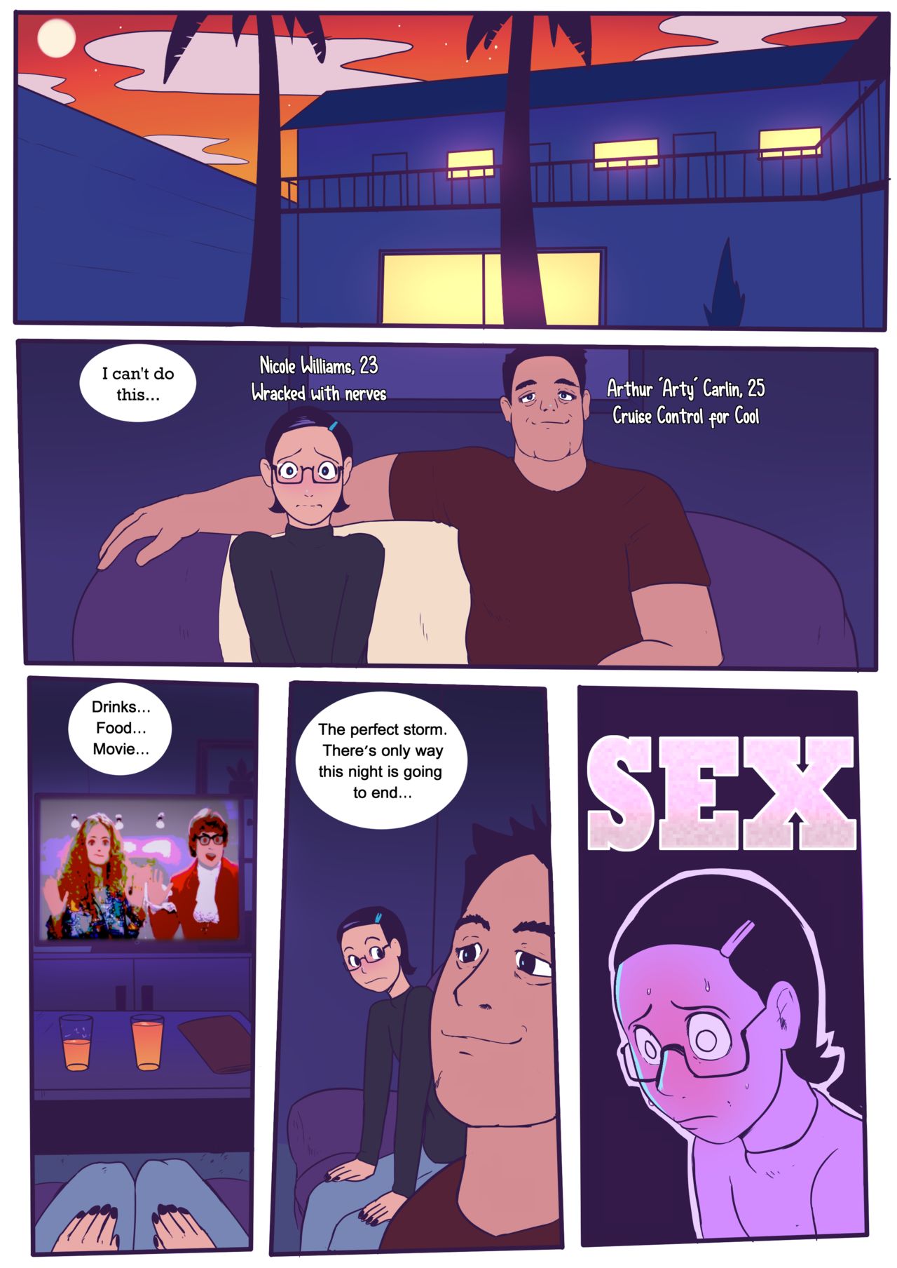 A Perfectly Normal Comic Where Nothing Weird Happens Lemonfont 02