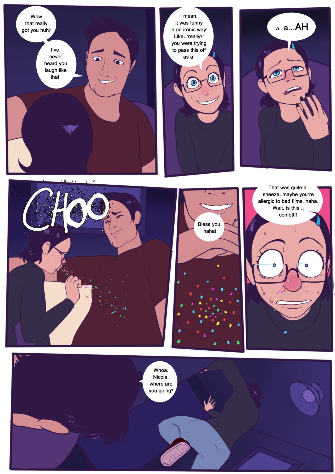 A Perfectly Normal Comic Where Nothing Weird Happens Lemonfont 07