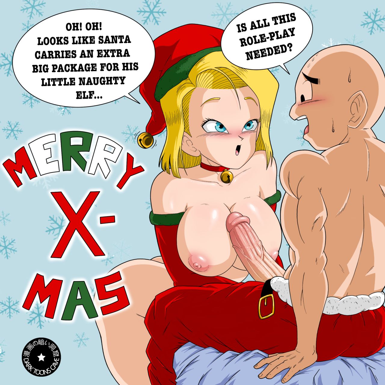 Android 18 Merry Christmas 02