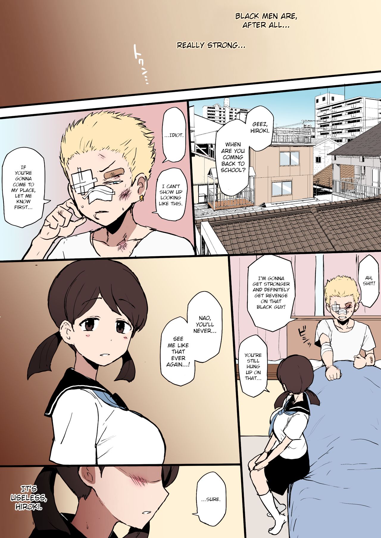 Kokujin No Tenkousei Ntr Ru Terasu Mc 02