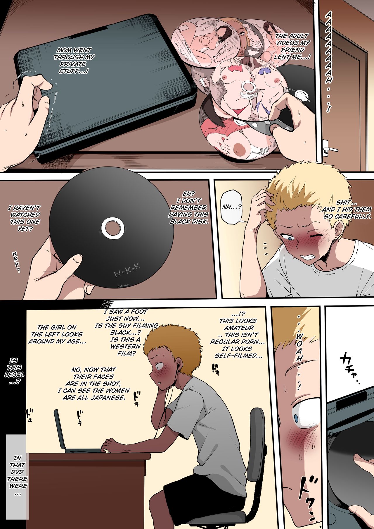 Kokujin No Tenkousei Ntr Ru Terasu Mc 23