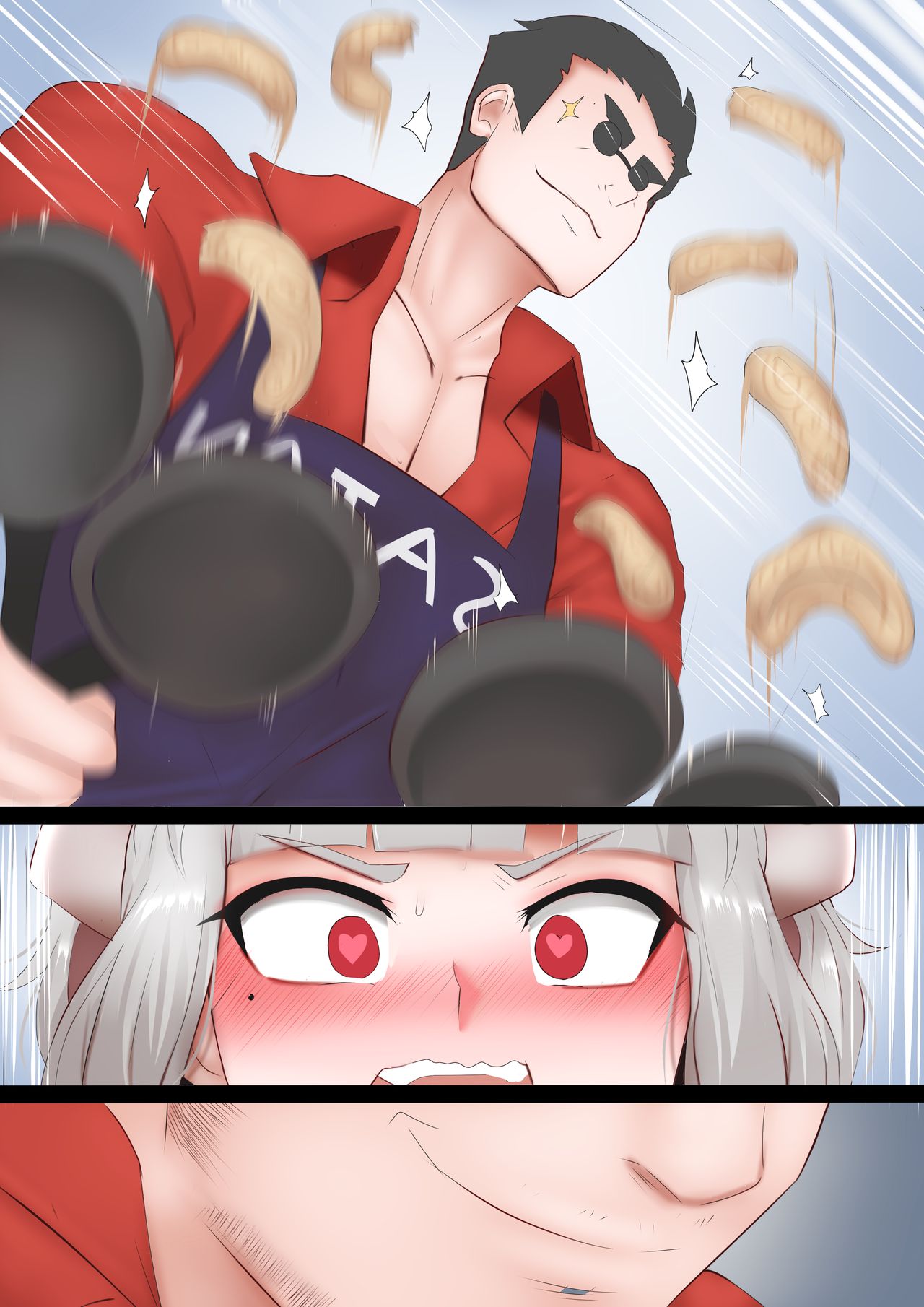 Pancakes Challenge Helltaker 15