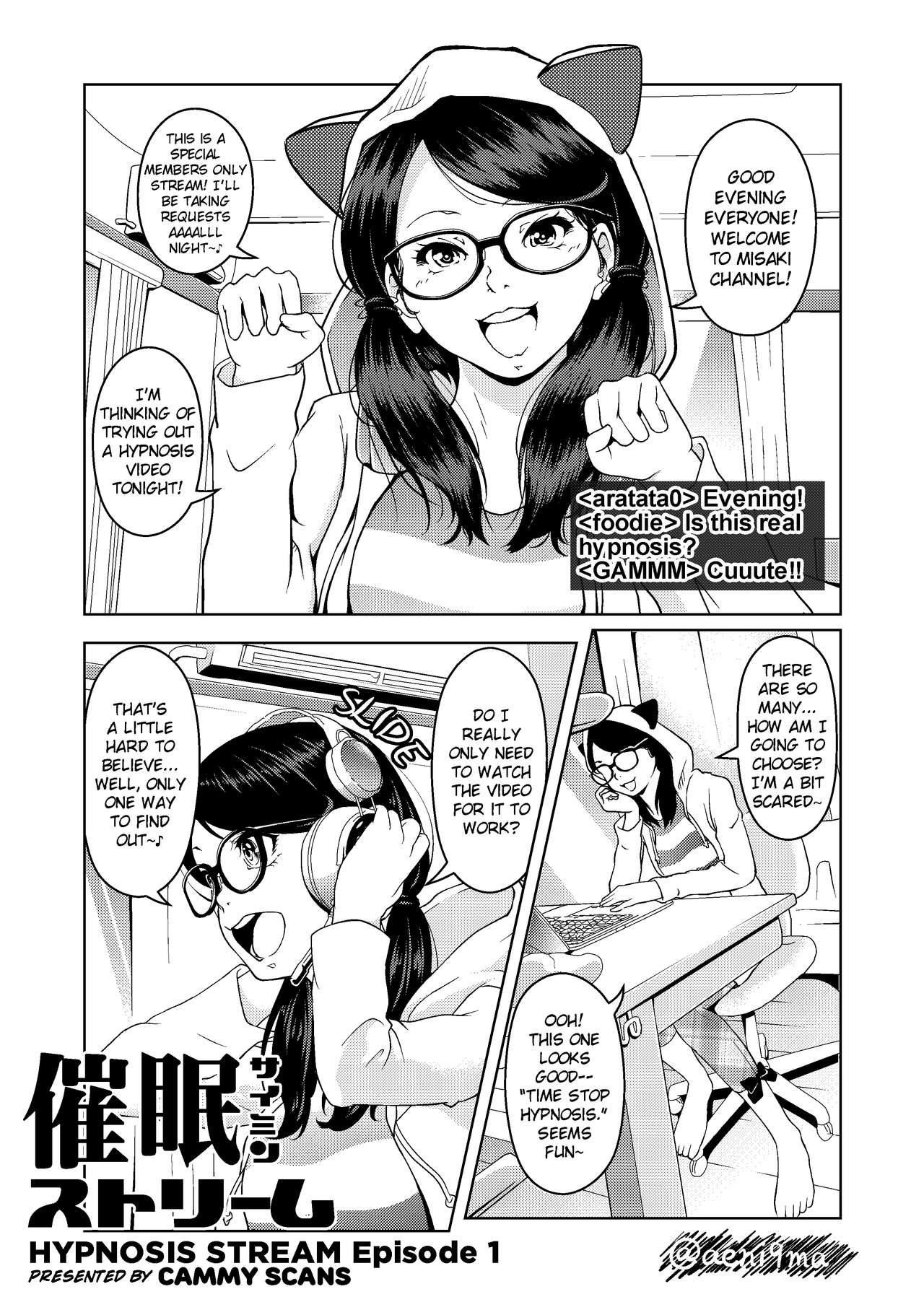 Saimin Stream 1 Hypnosis Streams Episode 1 Cammy Scans 02