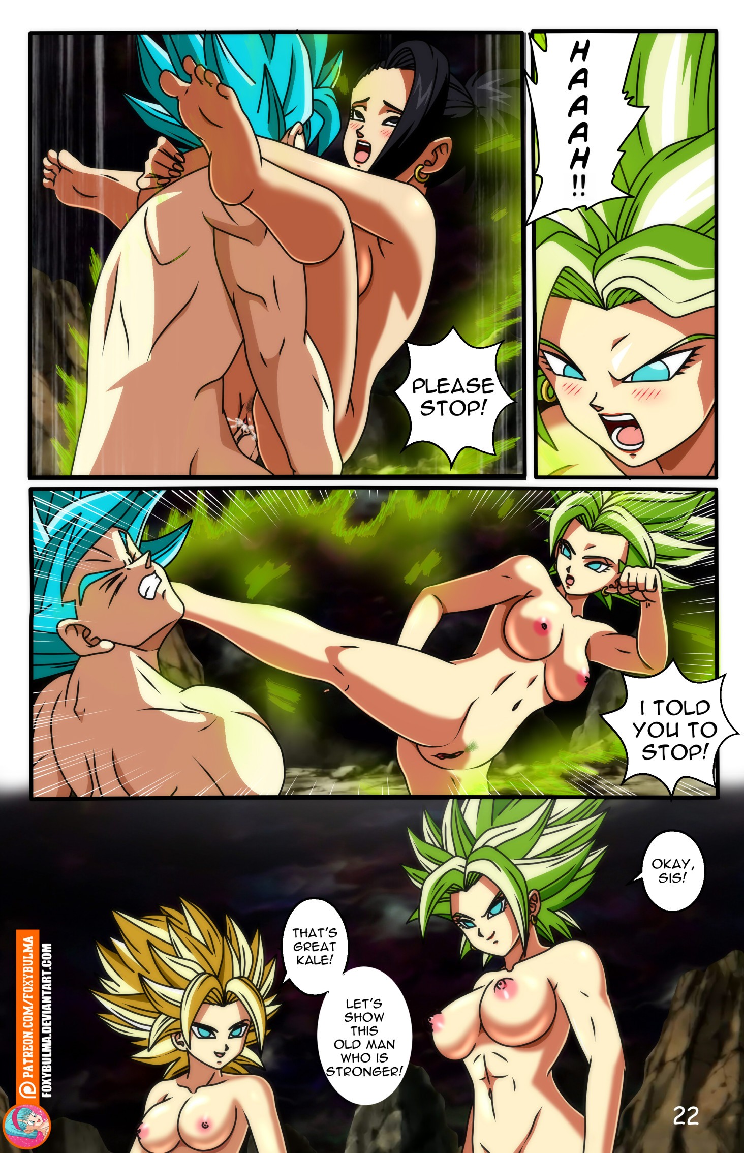 Saiyan Threesome 23