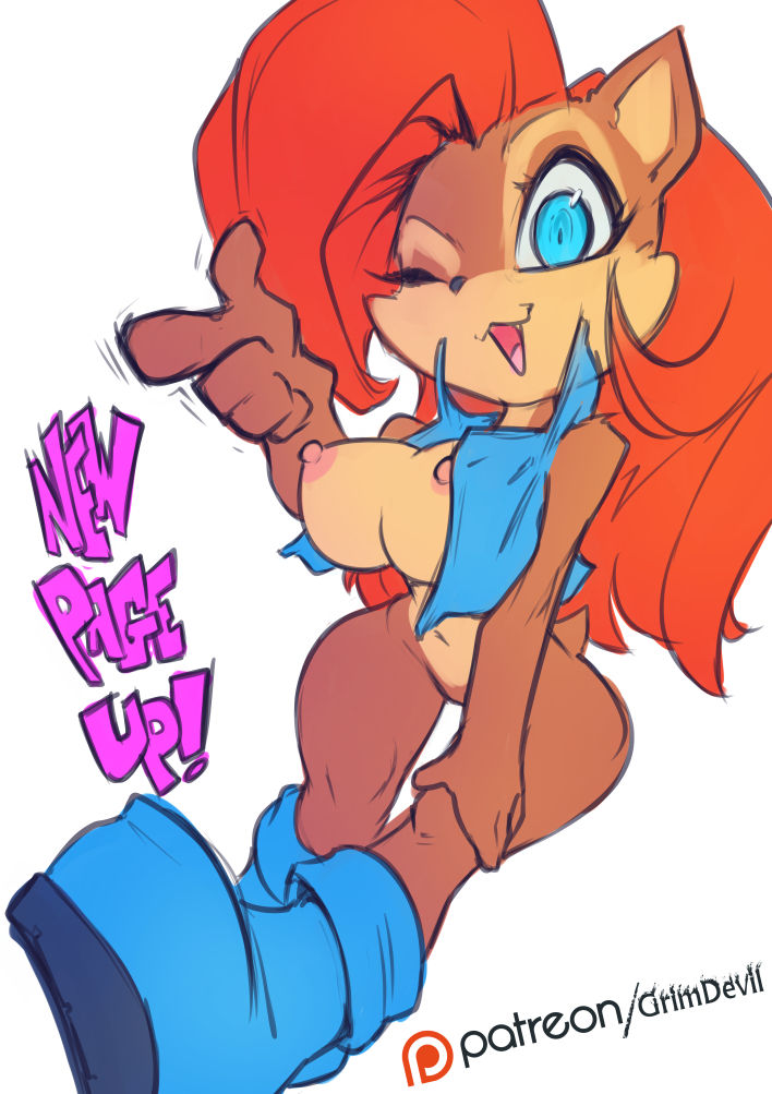 Sally Hentai Comic 01