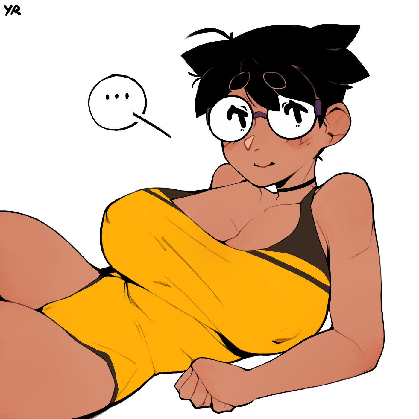 Anya Thicc Tomboy Childhood Friend 08