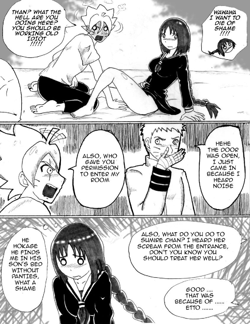 Cecyartbytenshi A Meeting At Home Boruto 05