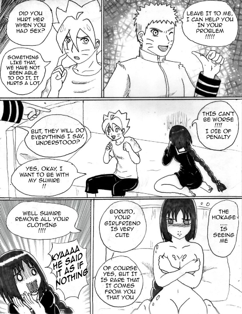 Cecyartbytenshi A Meeting At Home Boruto 06