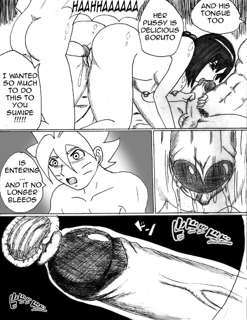 Cecyartbytenshi A Meeting At Home Boruto 13