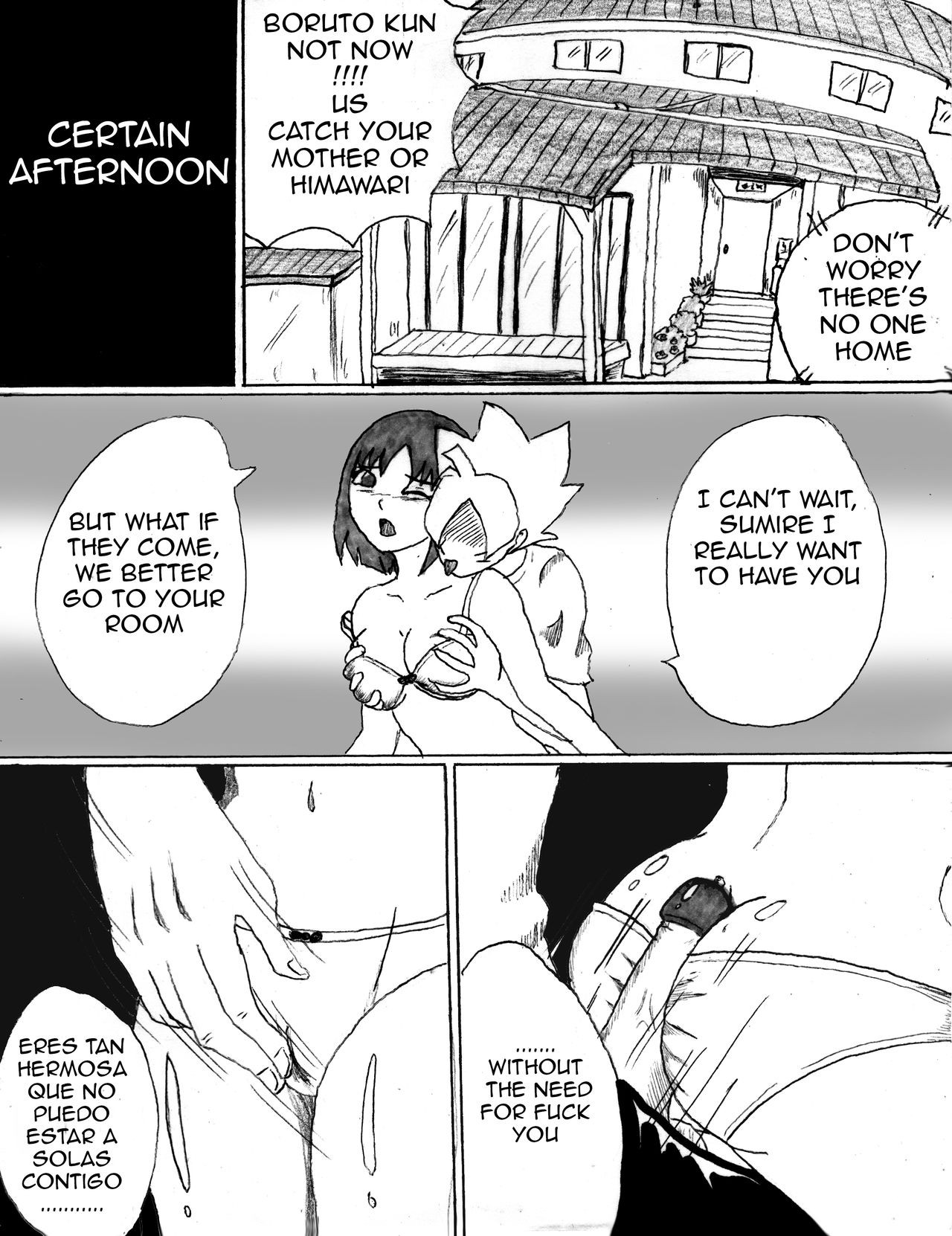 Cecyartbytenshi A Meeting At Home Boruto 25