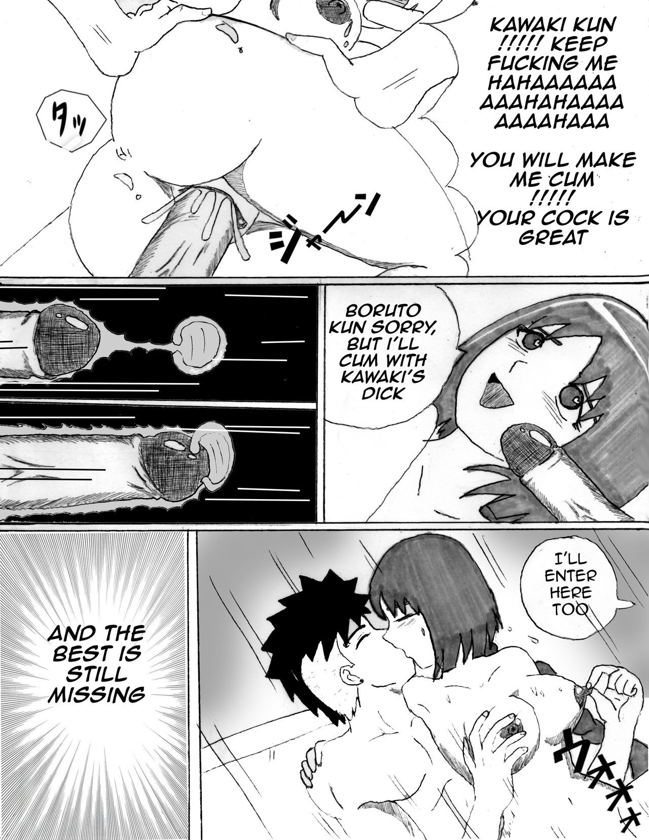 Cecyartbytenshi A Meeting At Home Boruto 32