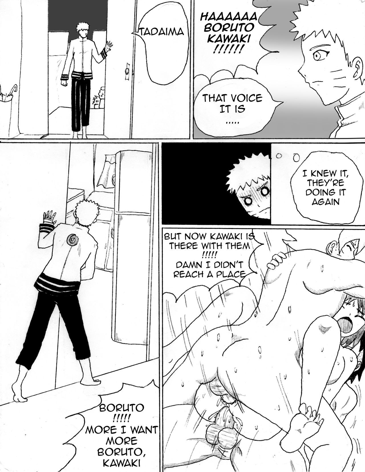 Cecyartbytenshi A Meeting At Home Boruto 37