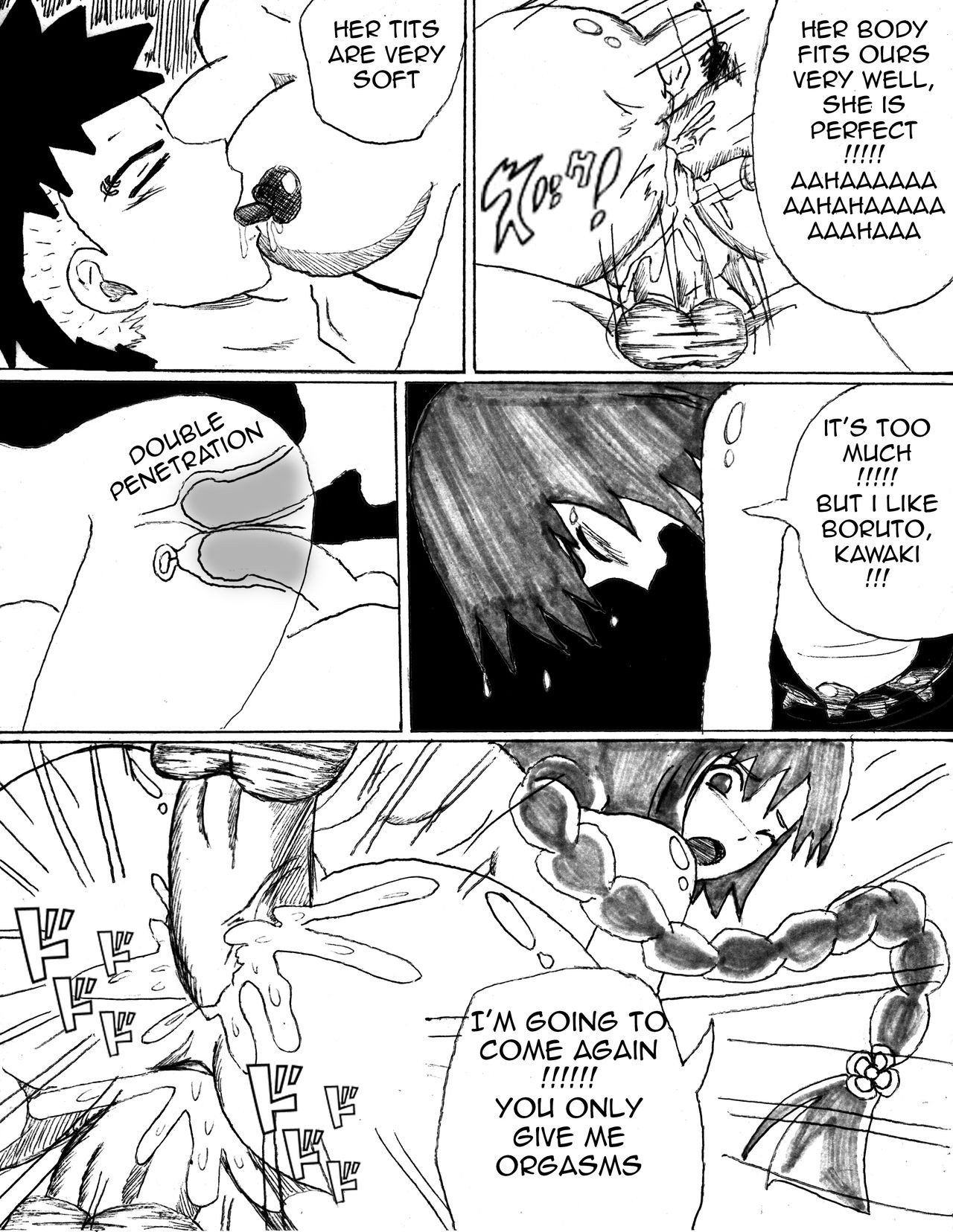 Cecyartbytenshi A Meeting At Home Boruto 38