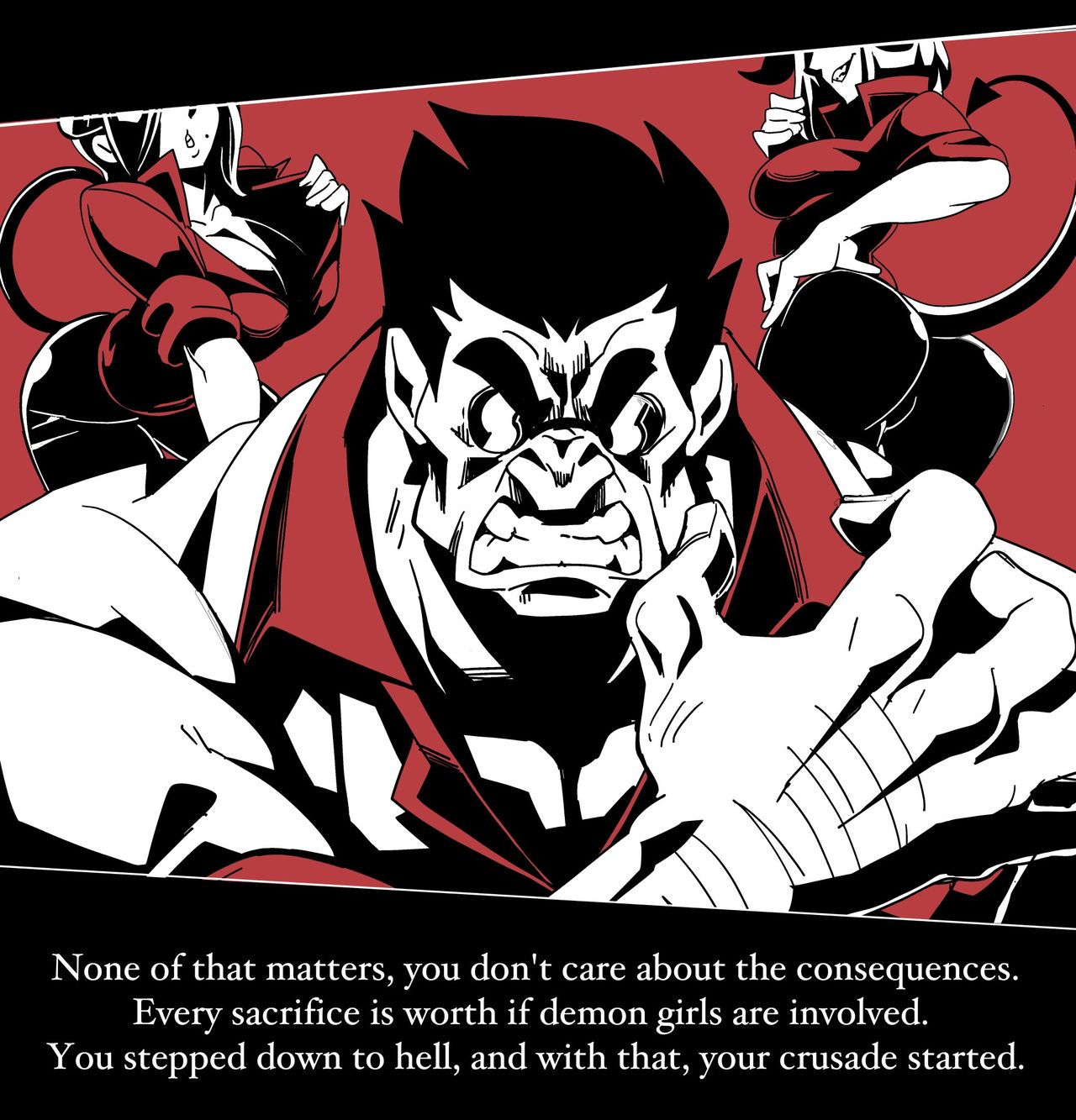 Helltaker Fanart Madness Nisego 05