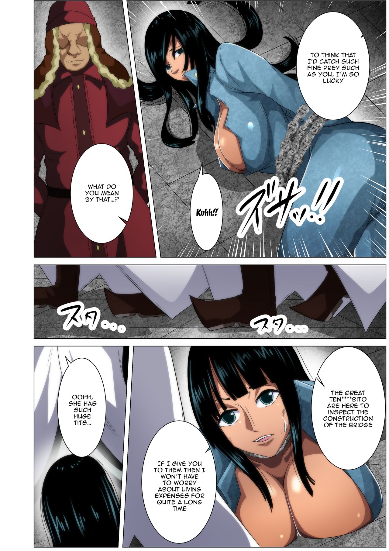 The Fate Of The Captured Big Breasted Pirate Q Doujin 04
