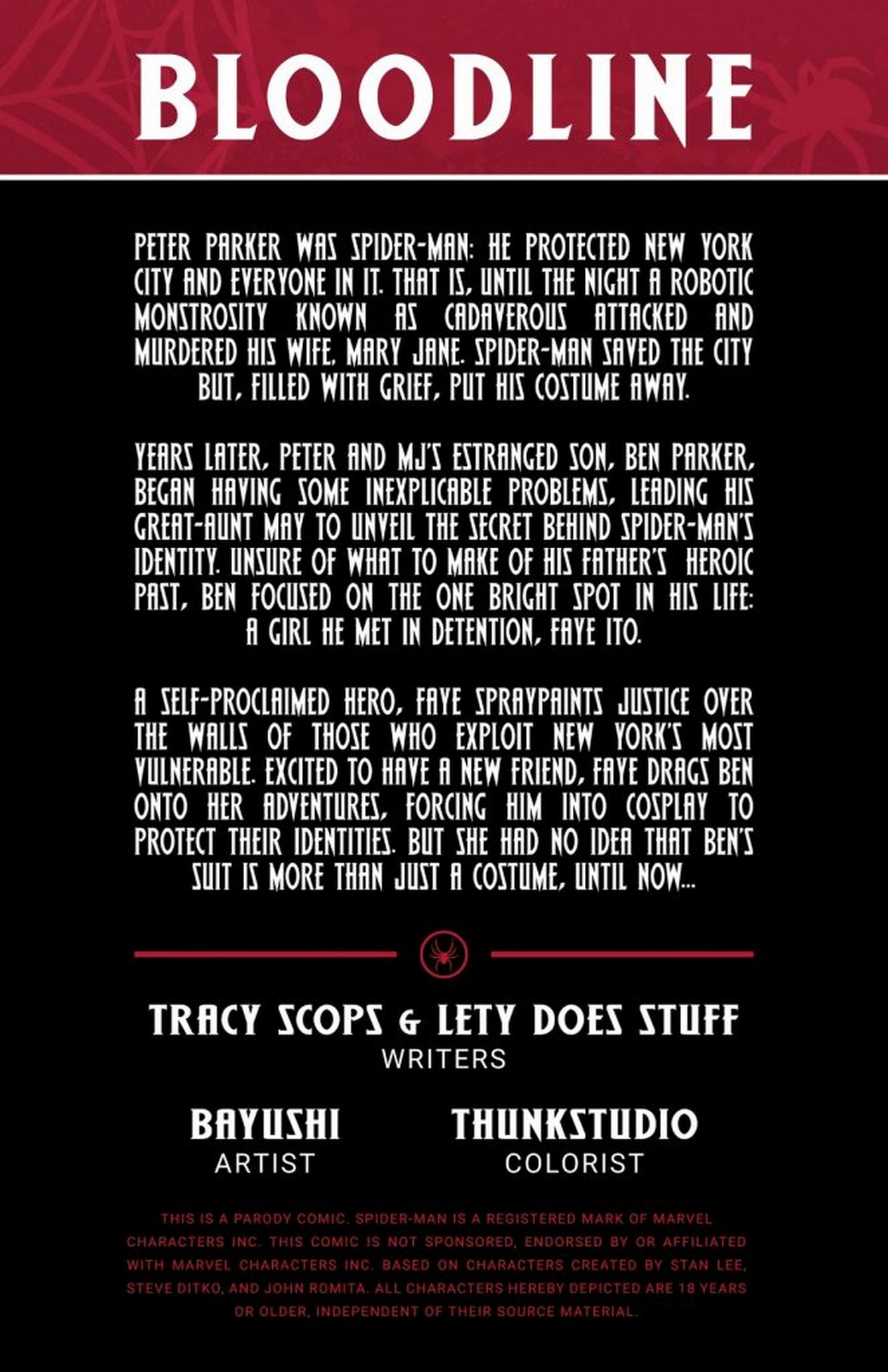 Spider Man Bloodline Tracy Scops 02