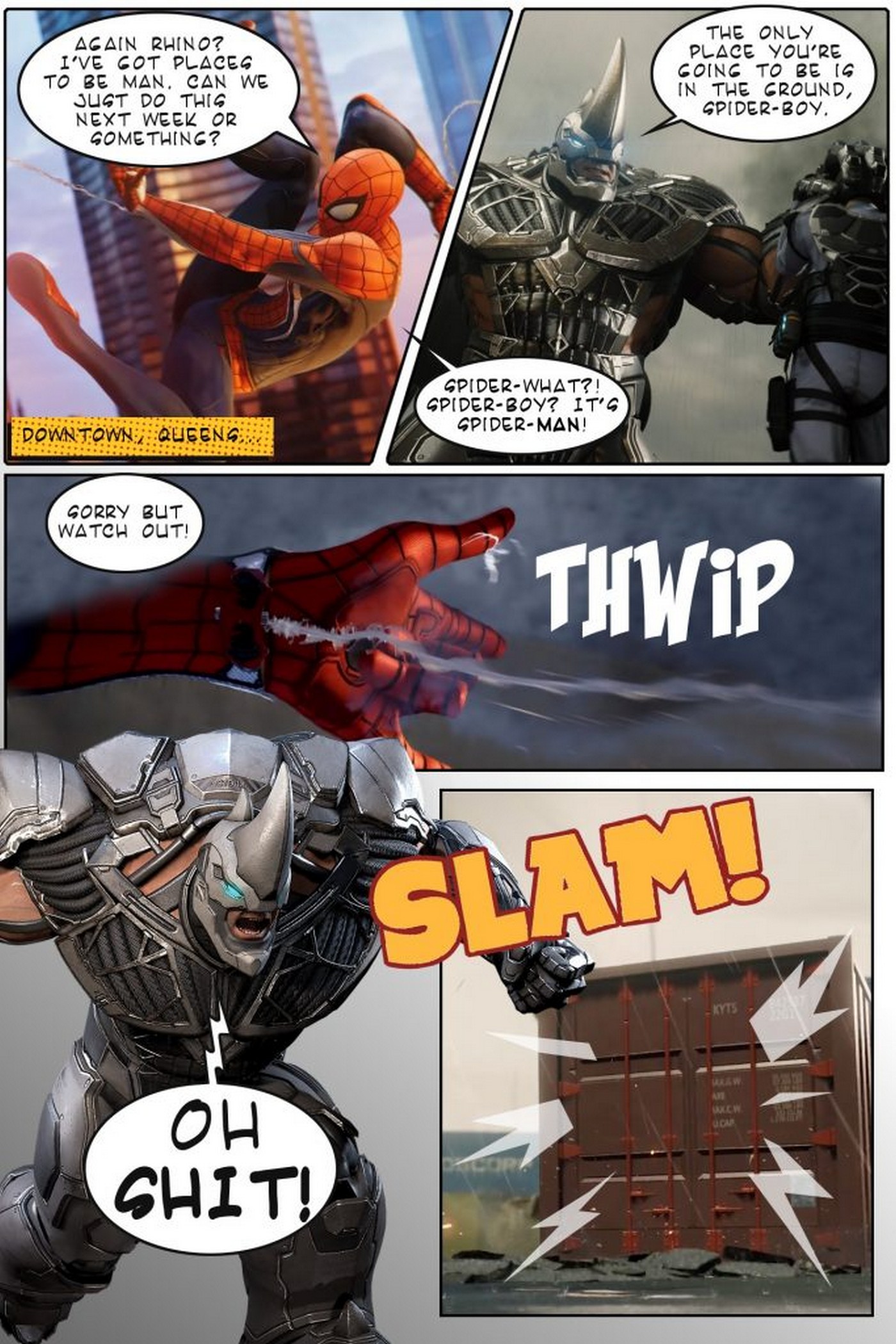 Getting Home To Mj Spider Man 03